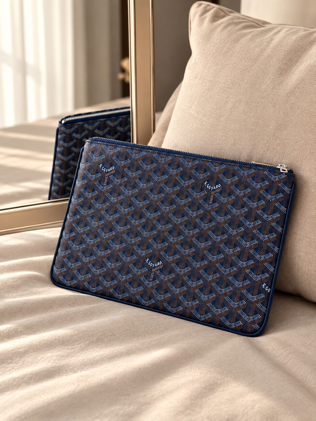 Goyard сумка - клатч из эко-кожи для мужчин и женщин, барсетка, дипломат - 