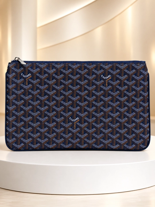 Goyard sumka eko-charmdan erkalar va ayollar uchun, klatch, barsetka erkaklar