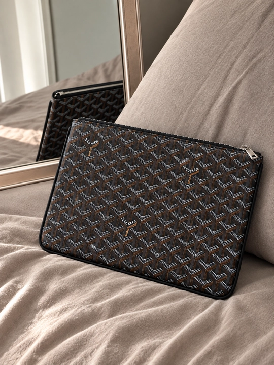 Goyard сумка - клатч из эко-кожи для мужчин и женщин, барсетка, дипломат - 