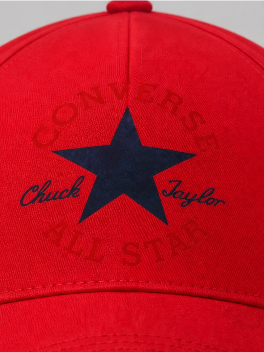 Converse All Star printli 5 panelli 100% paxta beysbolka, uniseks - 