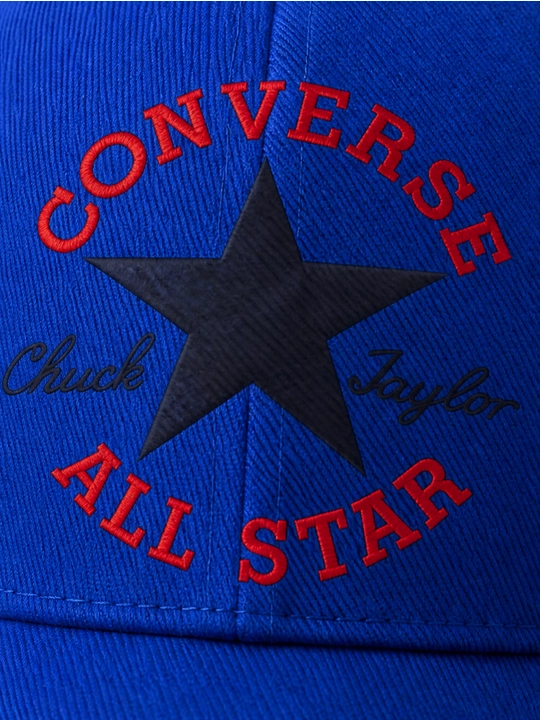 Converse All Star printli 5 panelli 100% paxta beysbolka, uniseks