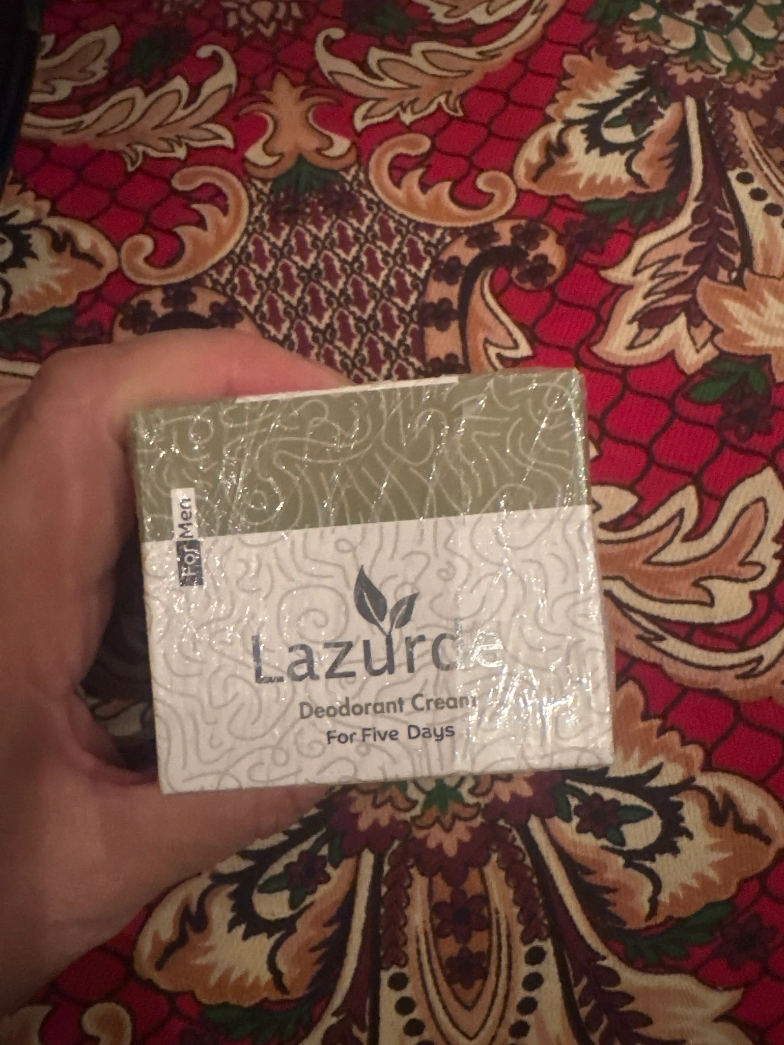 Lazurde Ayollar uchun dezodorant, ter hidiga qarshi antiperspirant krem, 50 gr