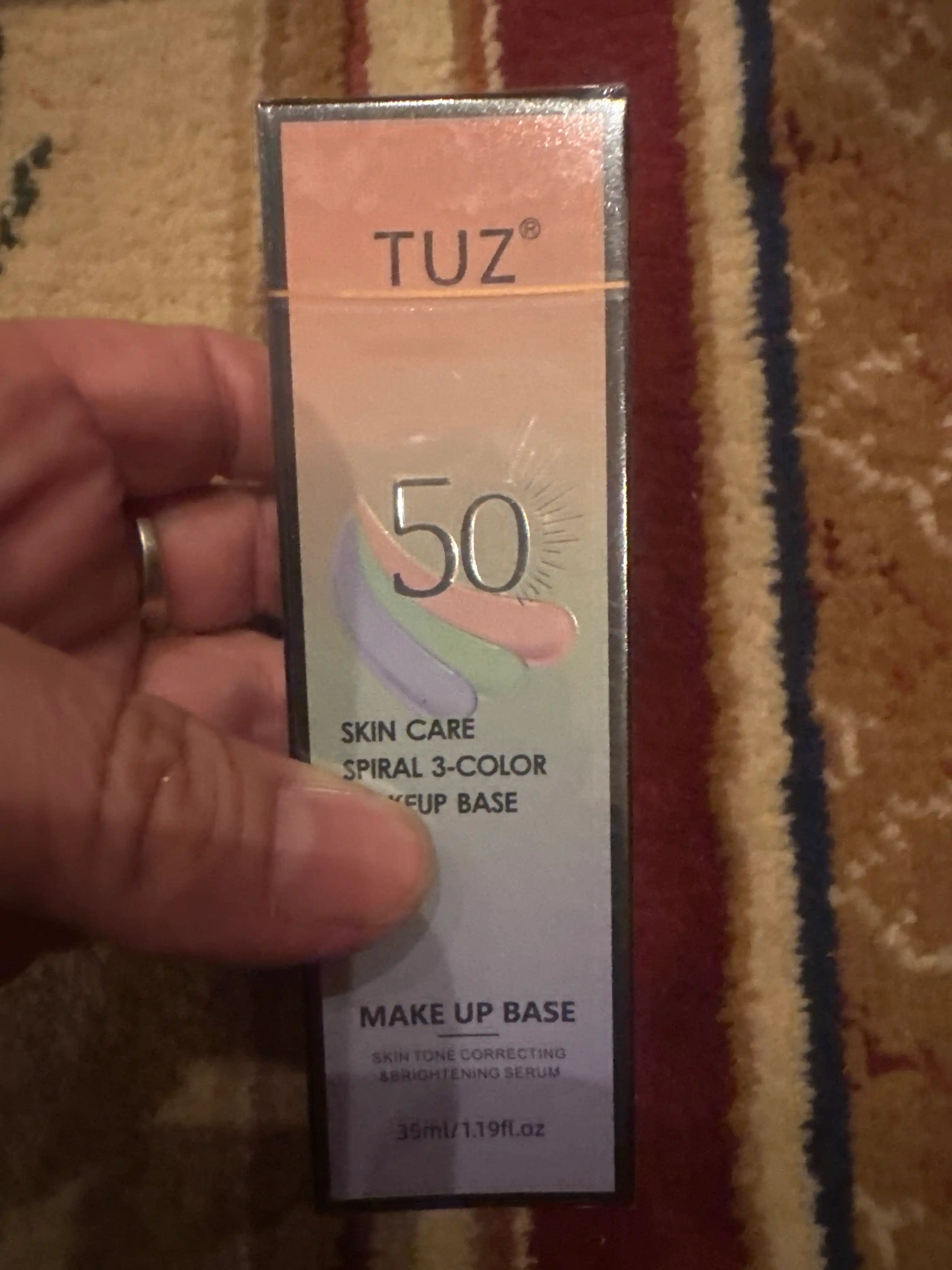 База под макияж TUZ, 5 в 1, праймер, основа для лица, 35 мл