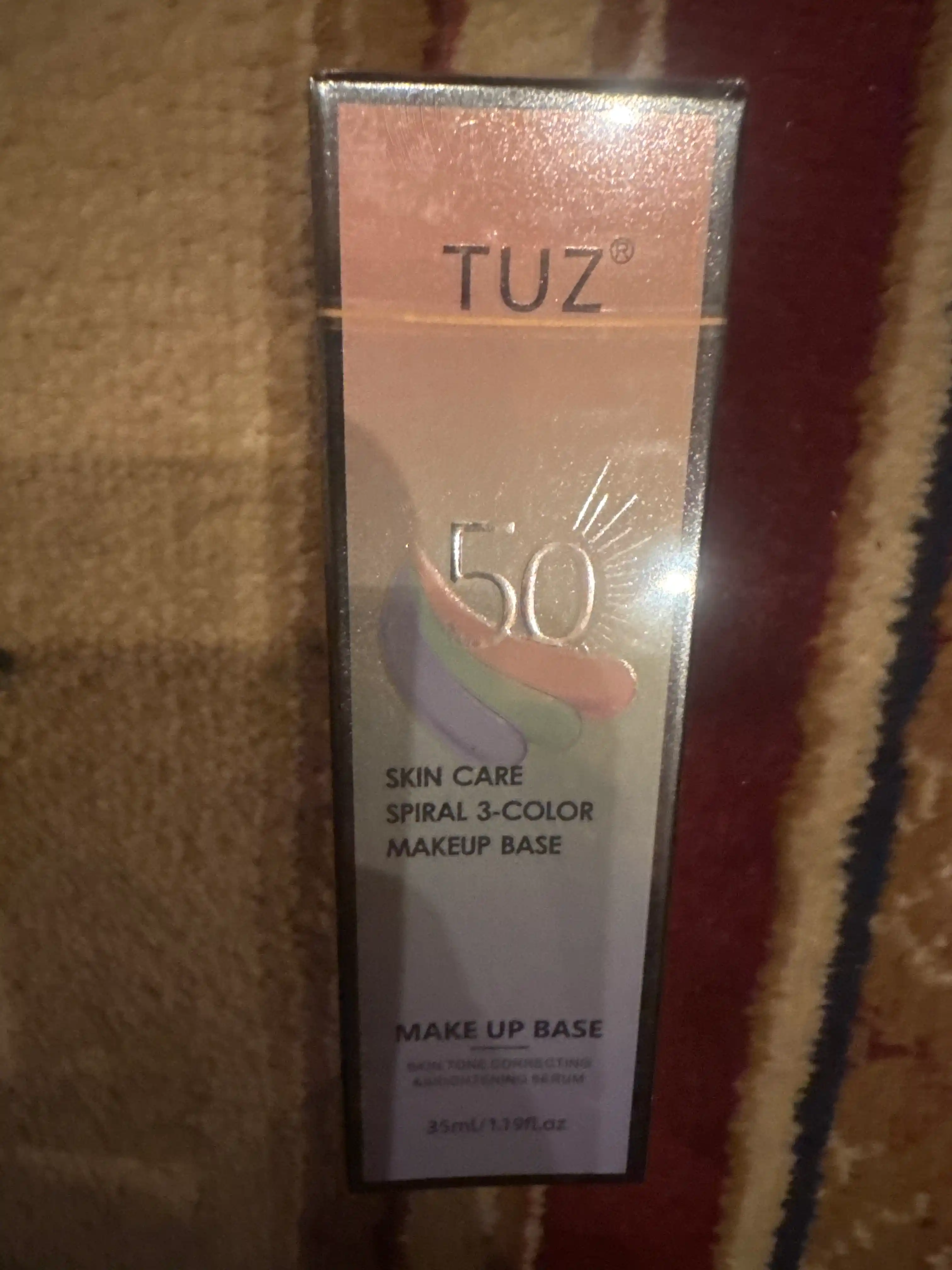 База под макияж TUZ, 5 в 1, праймер, основа для лица, 35 мл