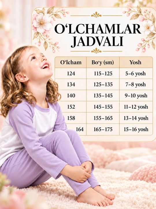 O'g'il bolalar va qizlar uchun termal ichki kiyimlar, kalson va longsliv, issiq