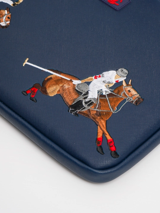 Santa Barbara Polo & Racquet Club мужская барсетка сумка, клатч для ноутбука и документов