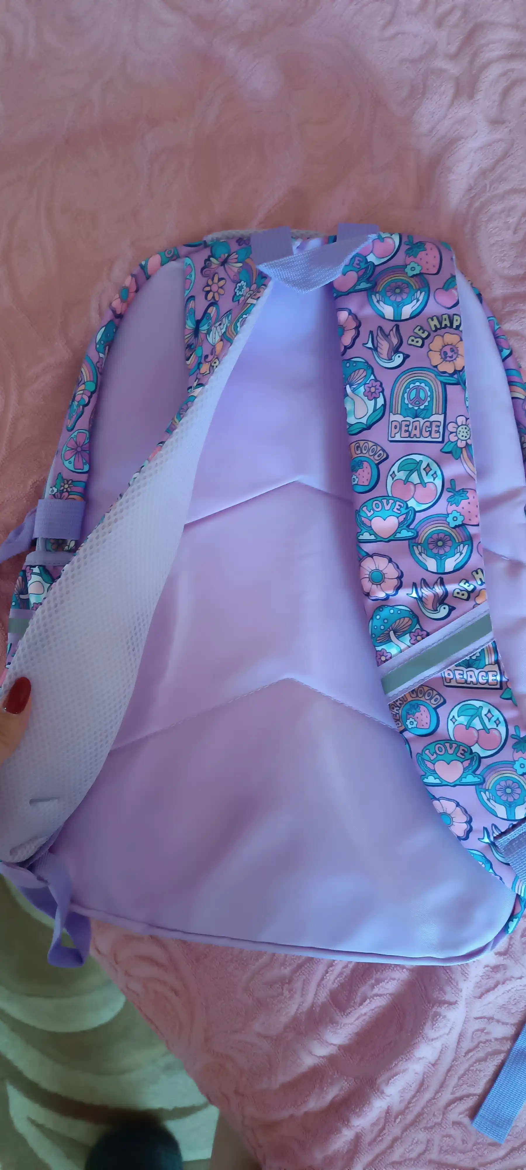 Smiggle maktab ryukzagi, ortopedik, qalamdonli, qizlar uchun, 1–4,-5-6-sinflar uchun