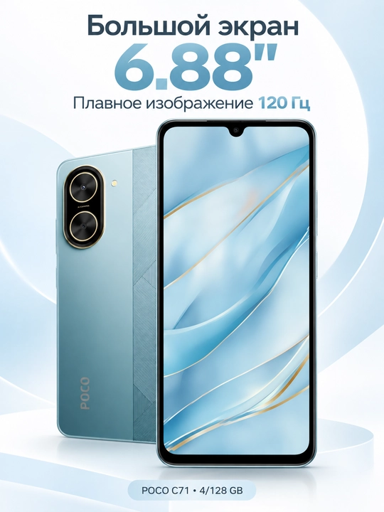 Smartfon POCO C71 4/128GB