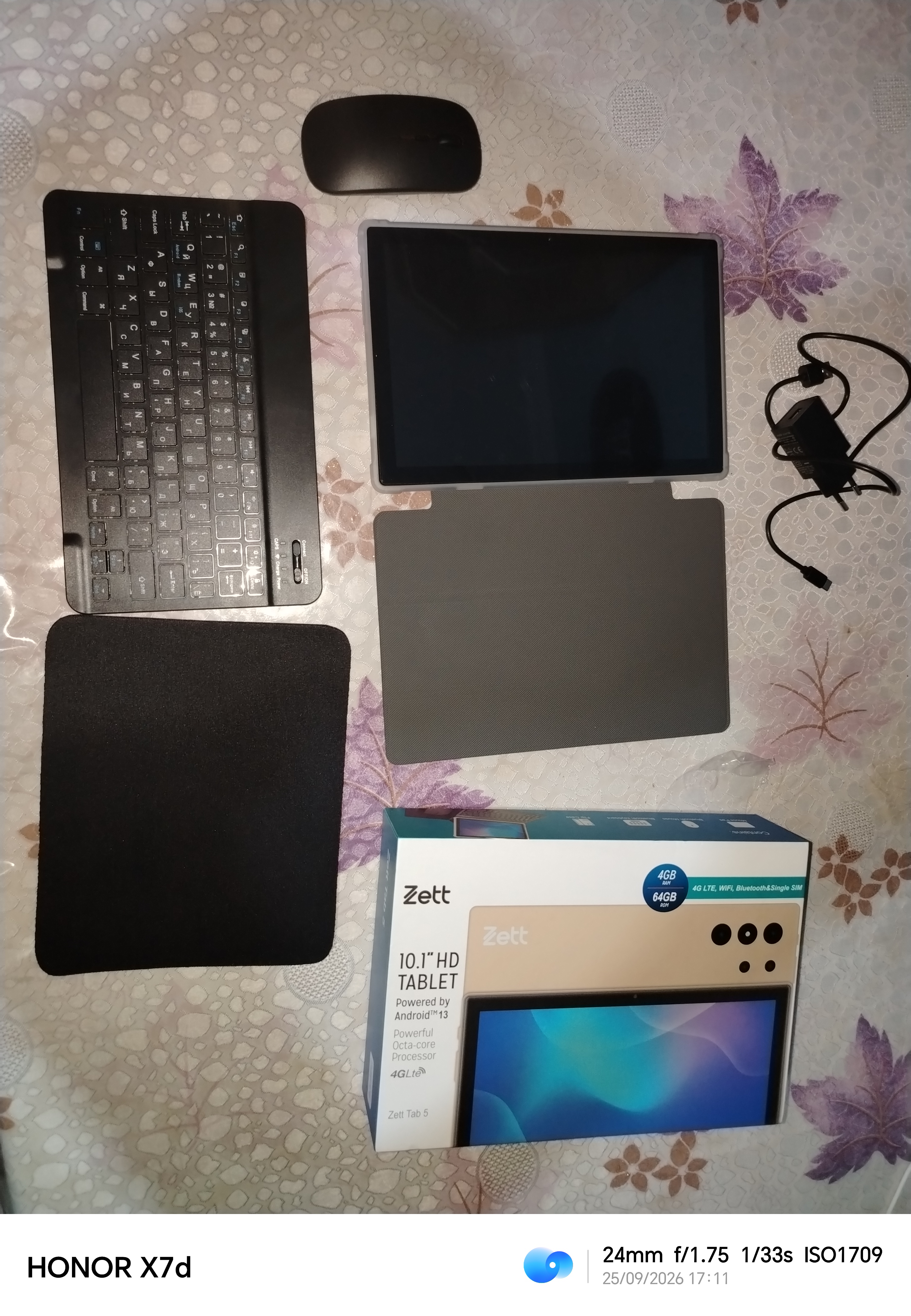 Planshet Zett Tab 5 10.1" IPS 4GB, 64GB, Android 13, 4G LTE, IMEI ro'yxatdan o'tgan