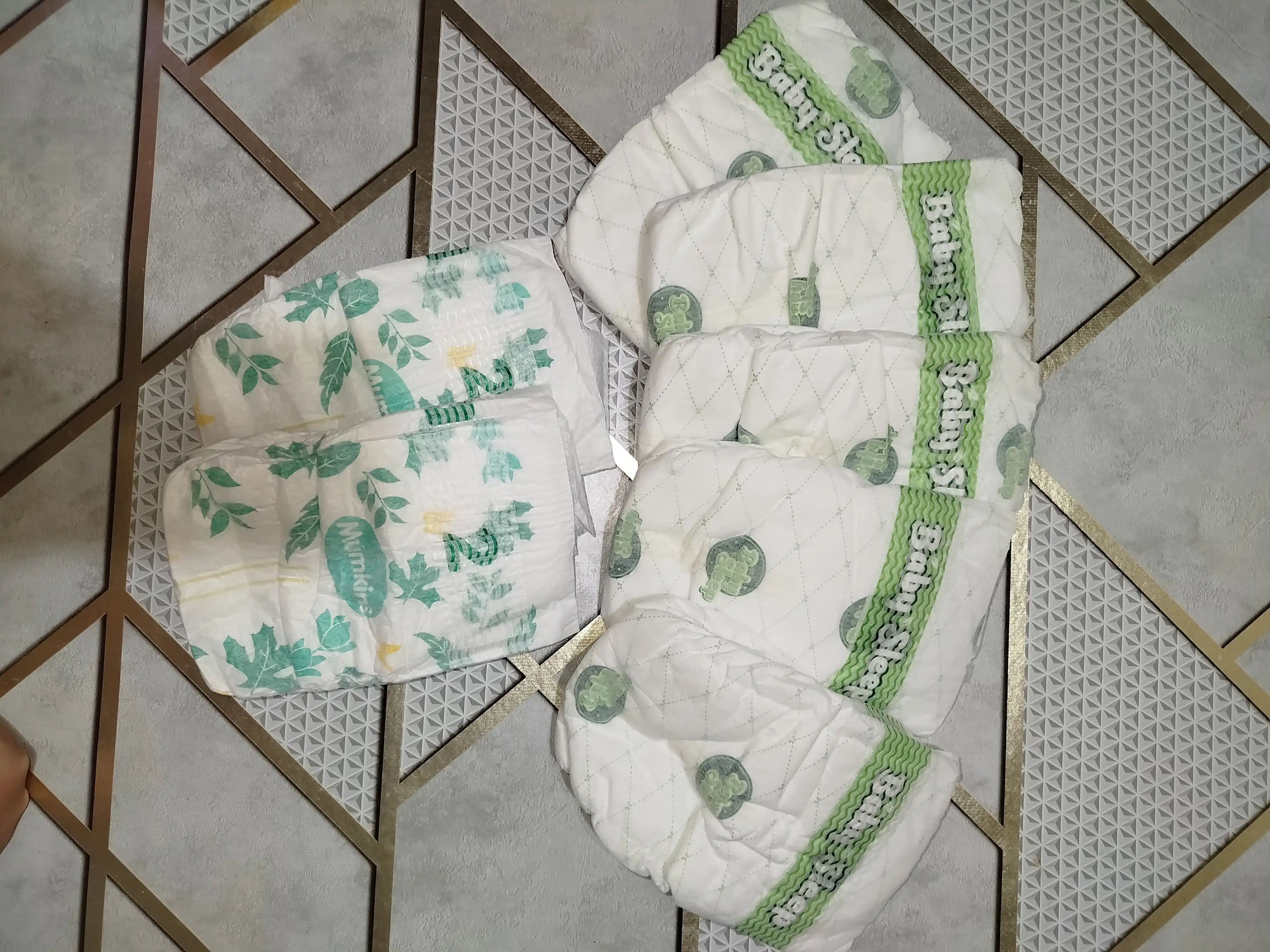 Tagliklar "Baby Sleep", o'lcham S/2, 5 dona