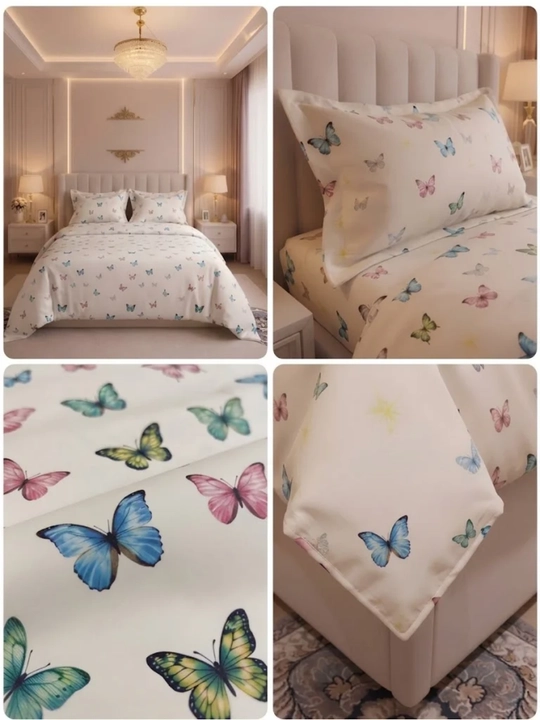 Choyshablar, ikki kishilik, bambuk, choyshablar to‘plami, pastel ranglar