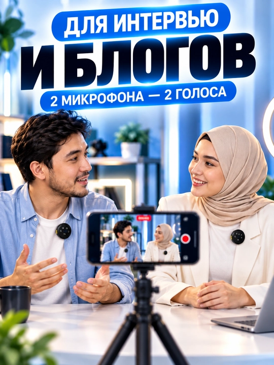 Mikrafon, mikrofon, mini mikrafon, simsiz mikrofon, petlichka, iphone va android uchun,anc