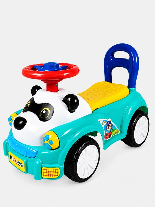 Детская машинка Panda, машинка-каталка, игрушечная машина с рулём