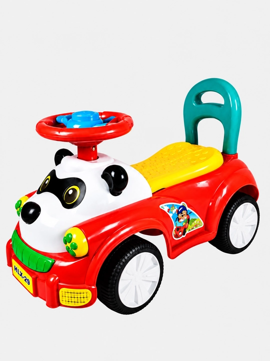 Детская машинка Panda, машинка-каталка, игрушечная машина с рулём