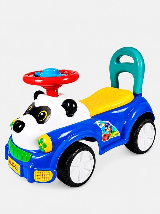 Детская машинка Panda, машинка-каталка, игрушечная машина с рулём