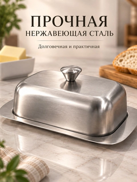 Маслёнка  с крышкой