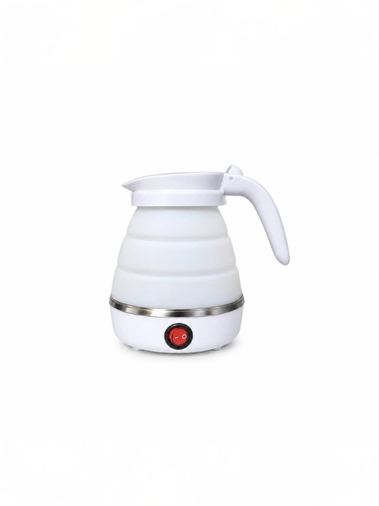 Yig‘iladigan elektr choynak sayohat uchun, silikon, 600 ml, 600 Vt