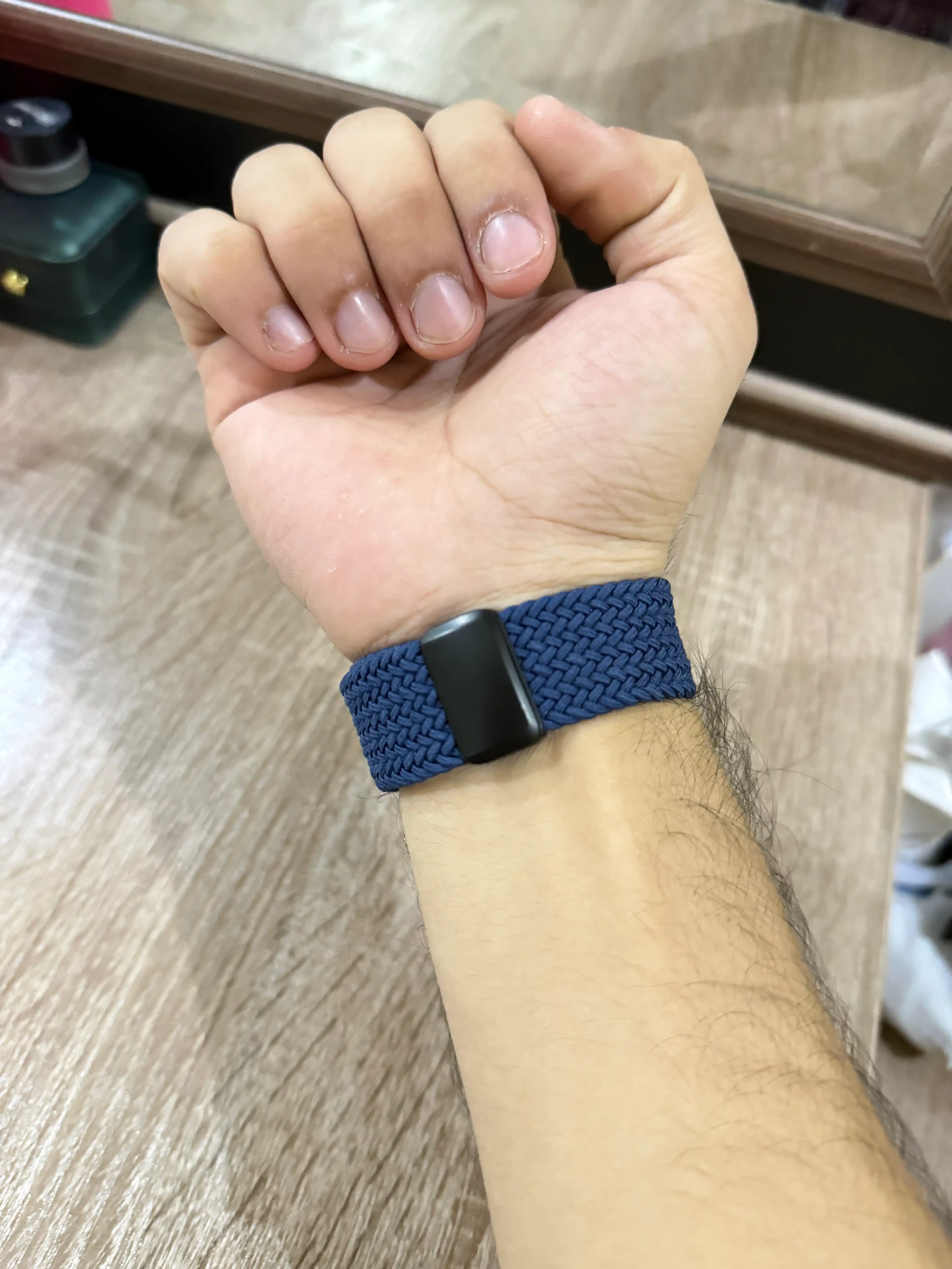 Apple Watch magnitli neylon elastik tasma 38-49 mm Series 3-9 SE/Ultra (Faqat tasma）
