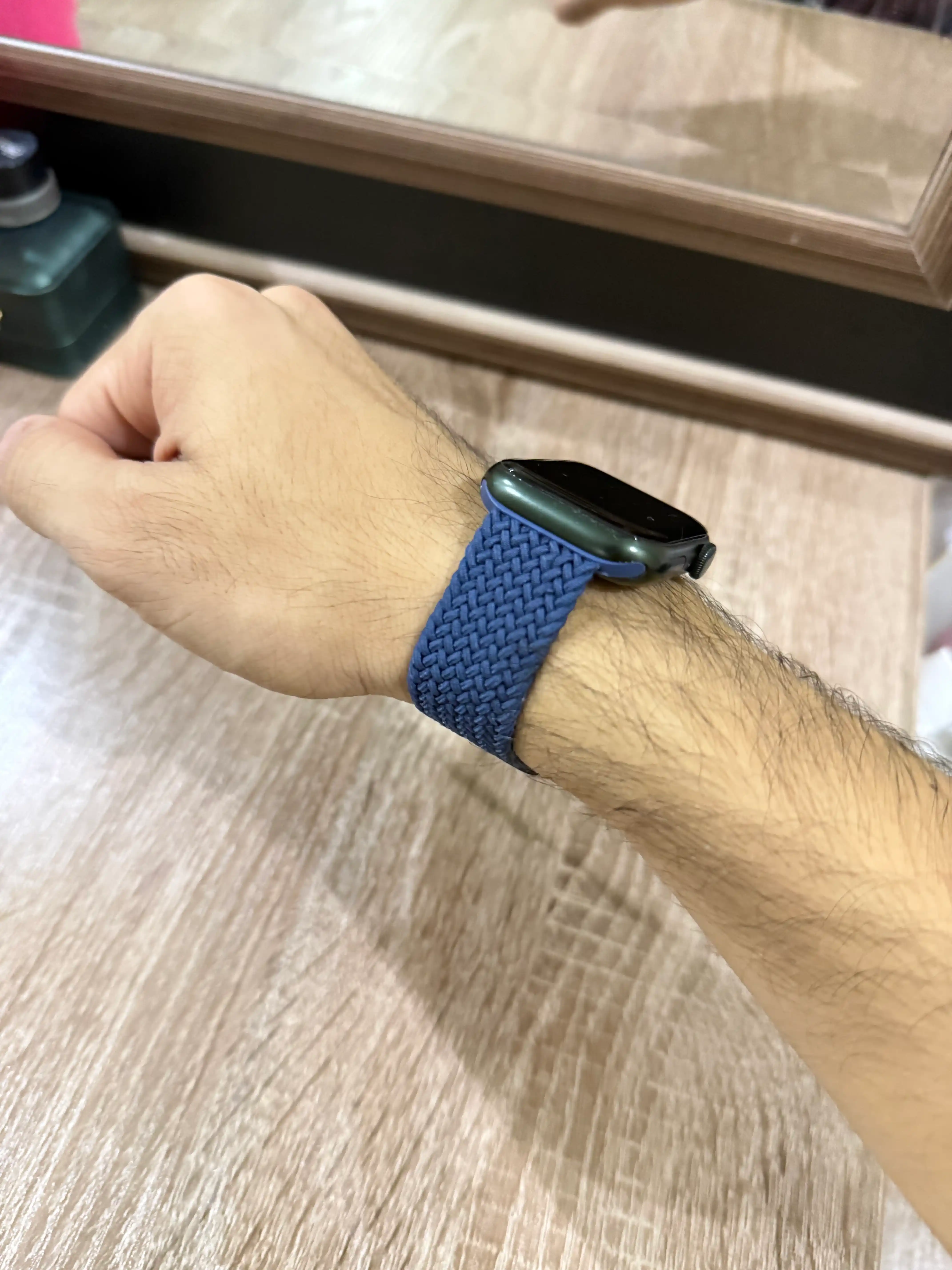 Apple Watch magnitli neylon elastik tasma 38-49 mm Series 3-9 SE/Ultra (Faqat tasma）