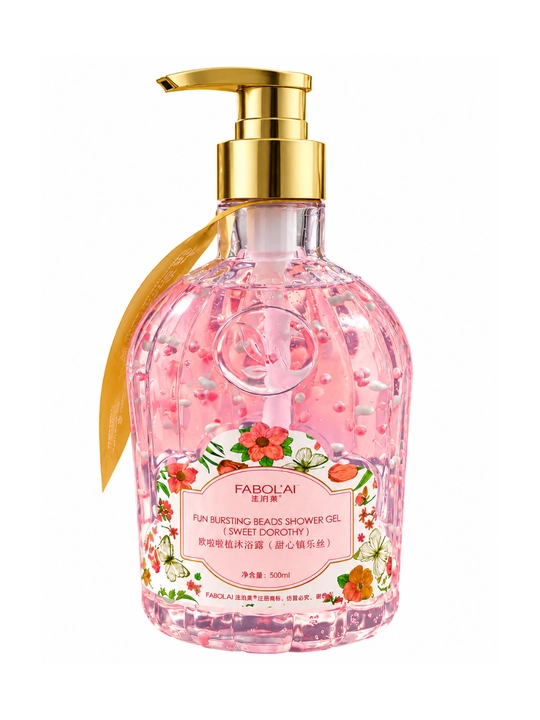 Dush geli 300 ml, 500 ml, 800 ml, xushbo‘y, namlovchi va yumshoq parvarish uchun