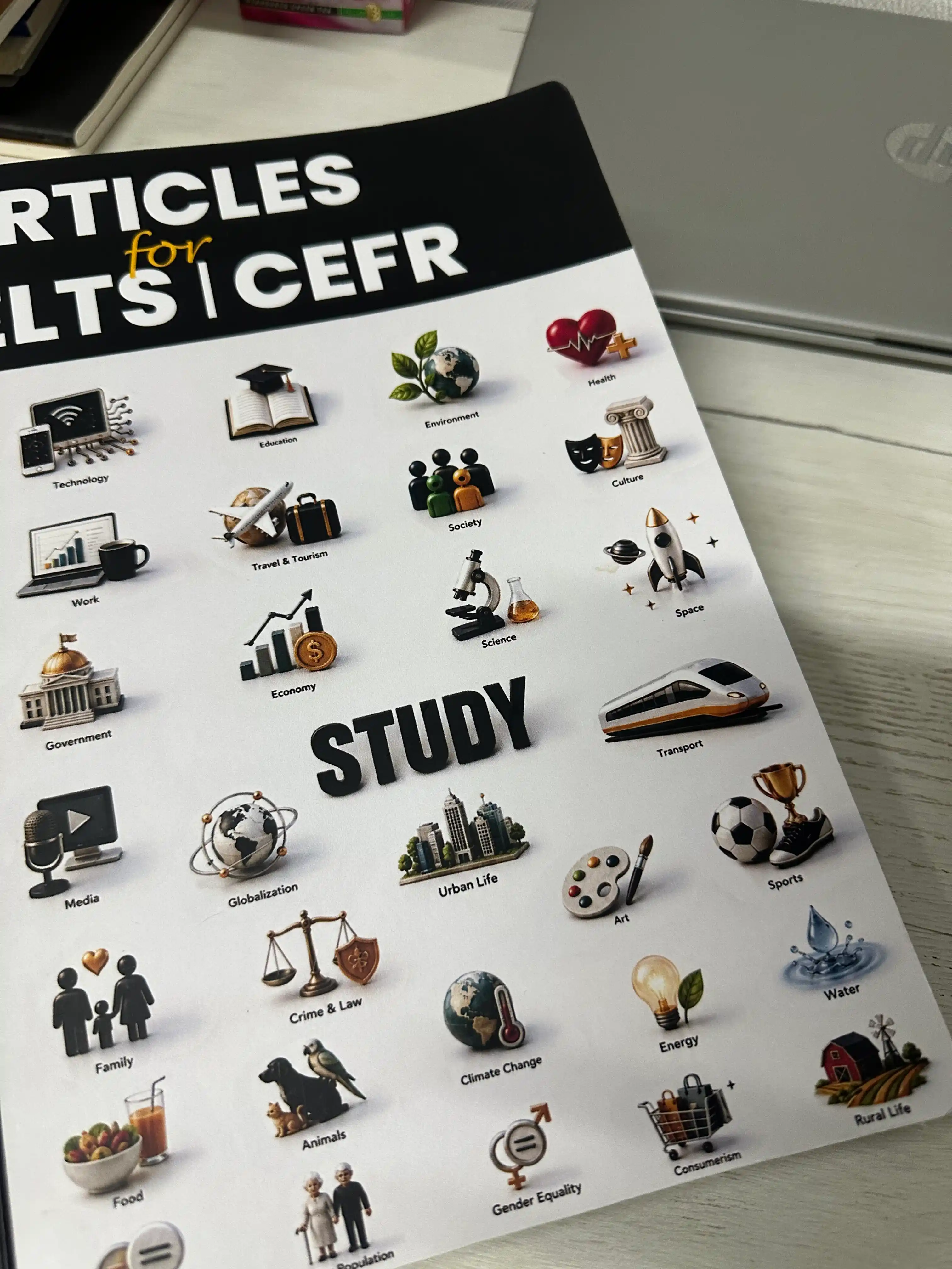 Articles for IELTS/CEFR