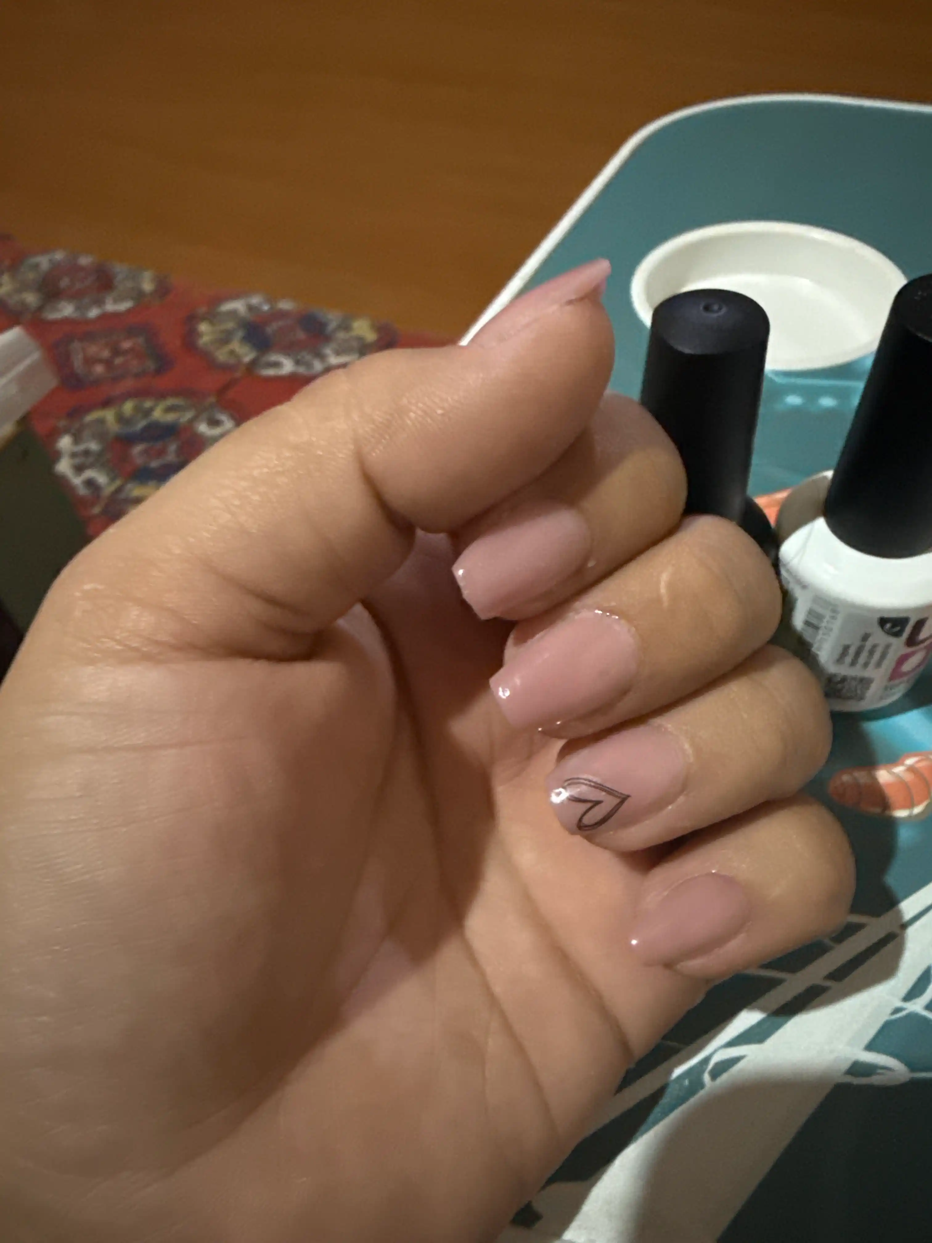 Baza, tirnoqlar uchun baza qoplami Uno Rubber, 15 ml