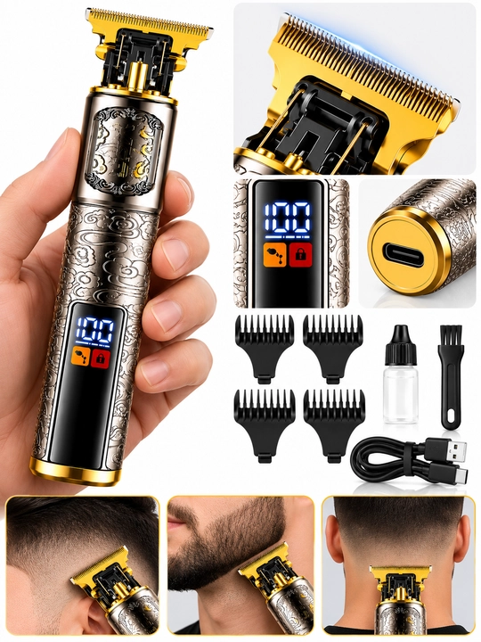 Professional mashina-trimmeri VGR V-073, soch va soqol olish uchun