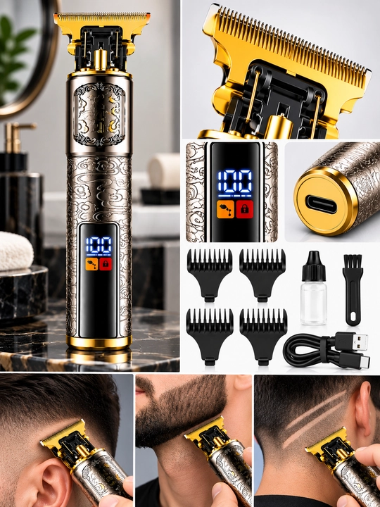 Professional mashina-trimmeri VGR V-073, soch va soqol olish uchun
