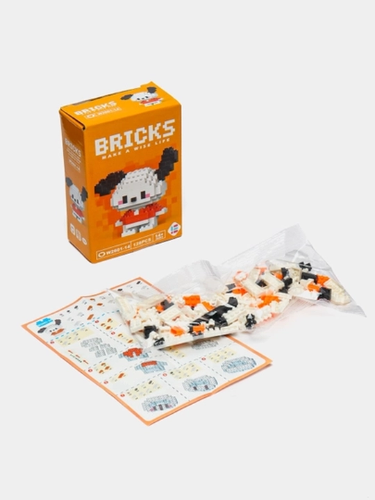 Игрушка-конструктор из мини блоков 3D, 42 вида