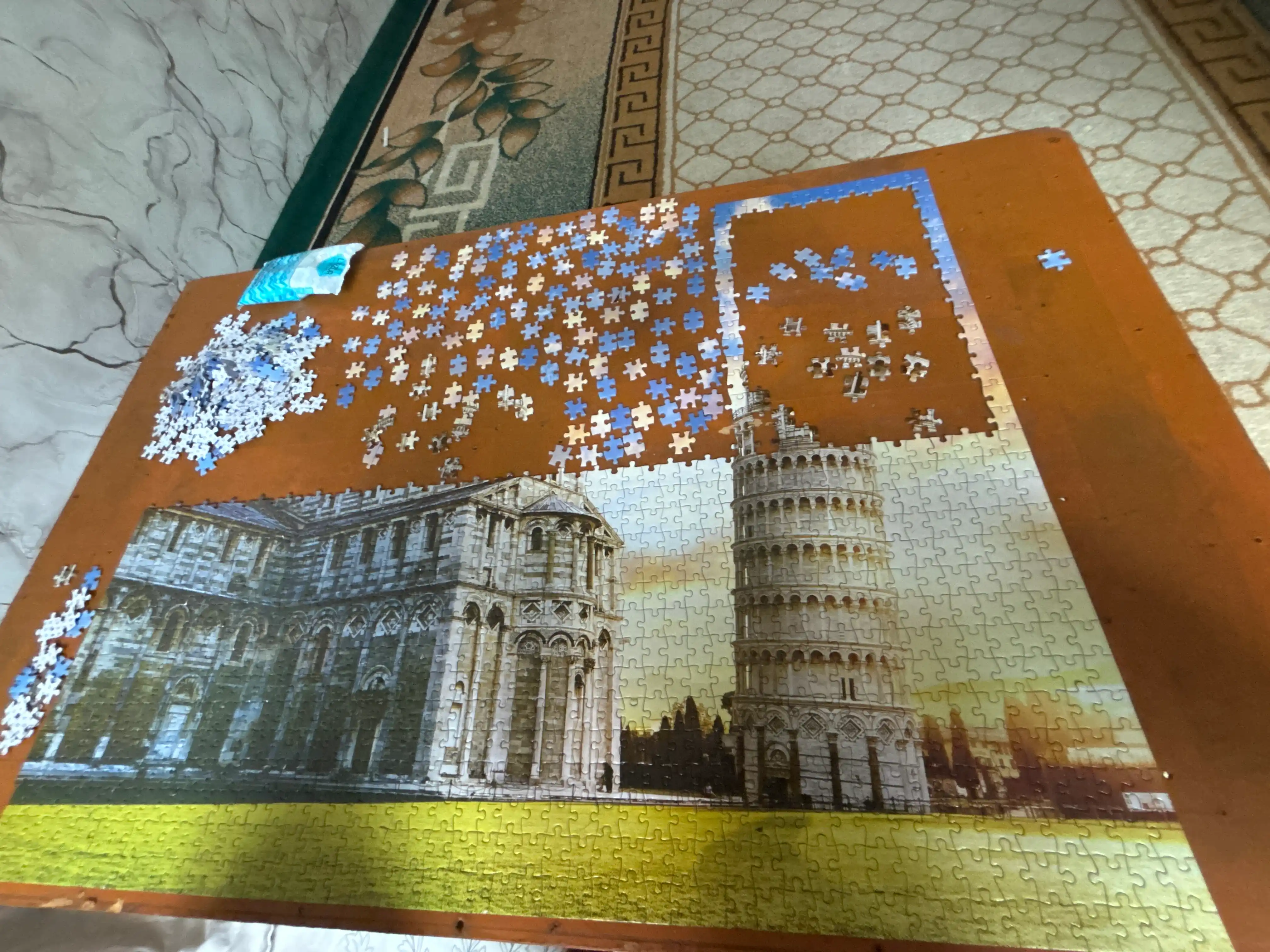 Puzzle pazl 1000 va 1500 bo'lakli, mazayka mozaika, kattalar va bolalar uchun, 8 ta syujet