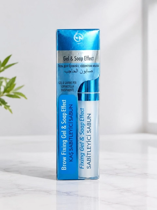 Gabrini Brow Fixing qosh geli, sovun effekti, fiksatsiya qiluvchi shaffof gel - 