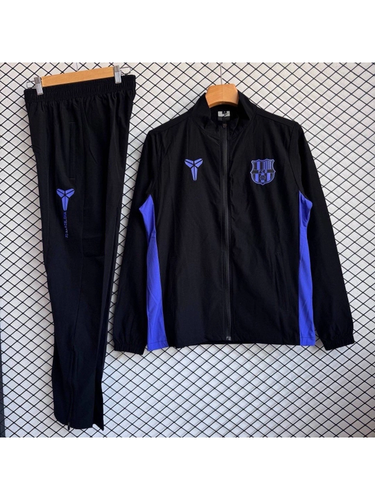 Erkaklar futbol sport kostyumi — kurtka va shim, yomg‘irpo‘sh material, sport kiyimi - 