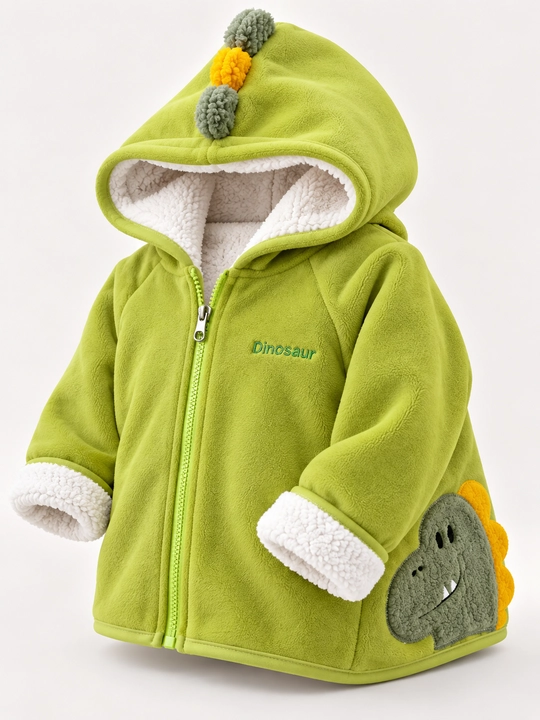 Детское теплое худи, флис, кофта с капюшоном, куртка, рост 80-90 см