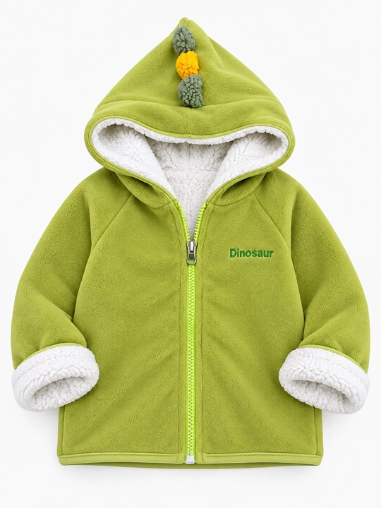 Детское теплое худи, флис, кофта с капюшоном, куртка, рост 80-90 см