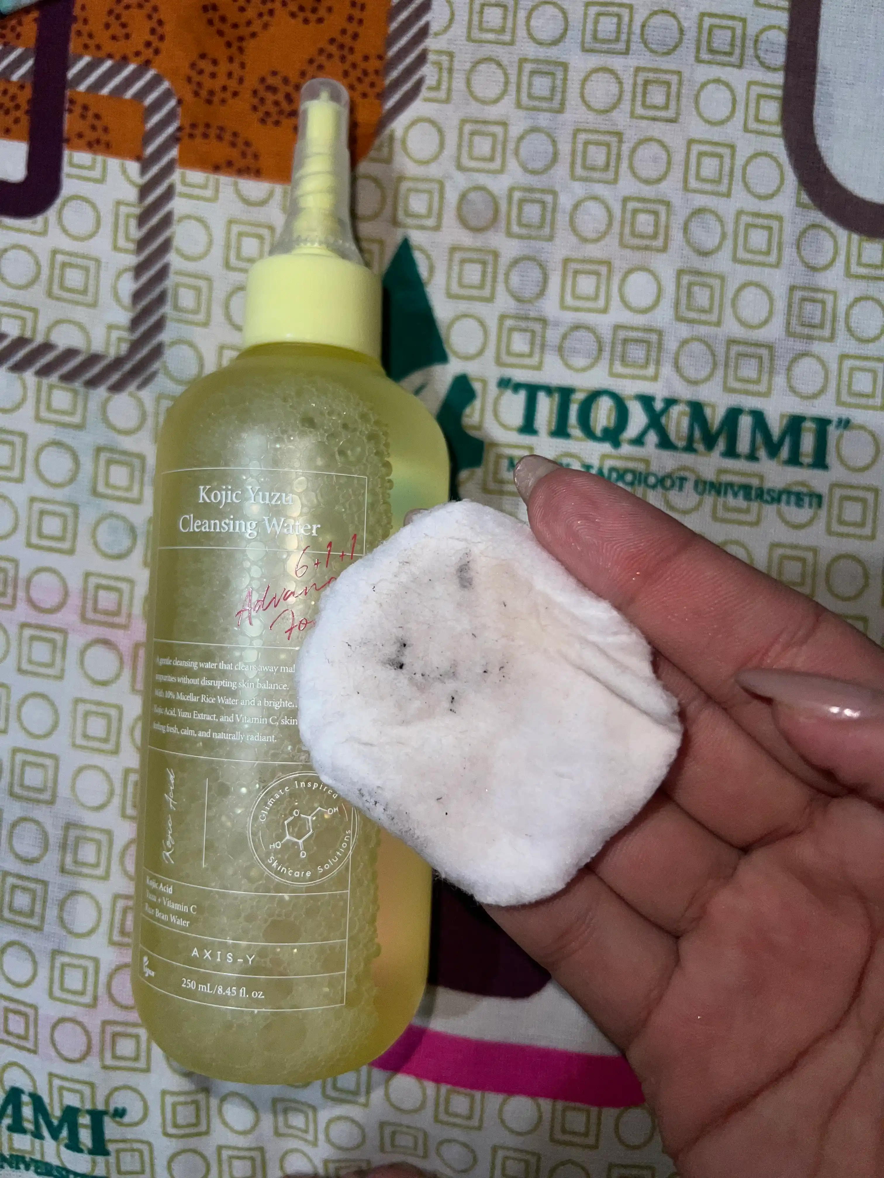 AXIS-Y Kojic Yuzu tozalovchi mitsellyar suvi, 250 ml