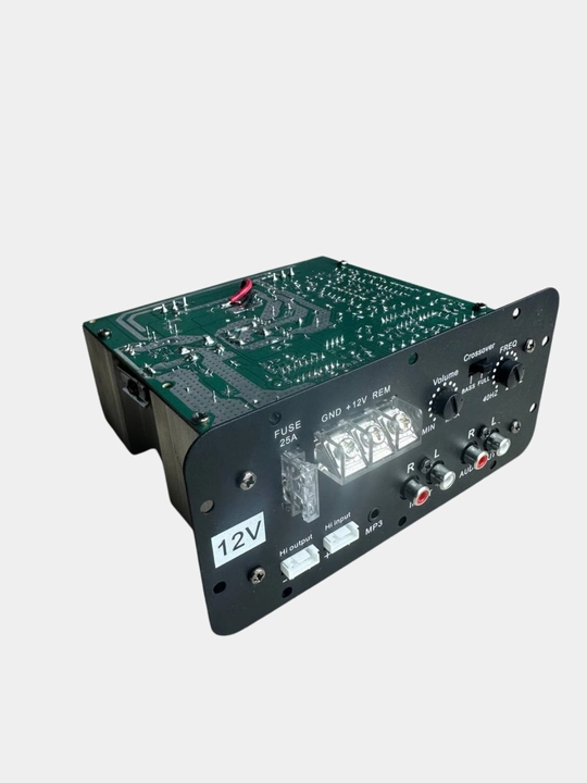 Avtomobil sabvuferi uchun mono Class AB kuchaytirgich moduli, 100 W RMS, 500 W peak