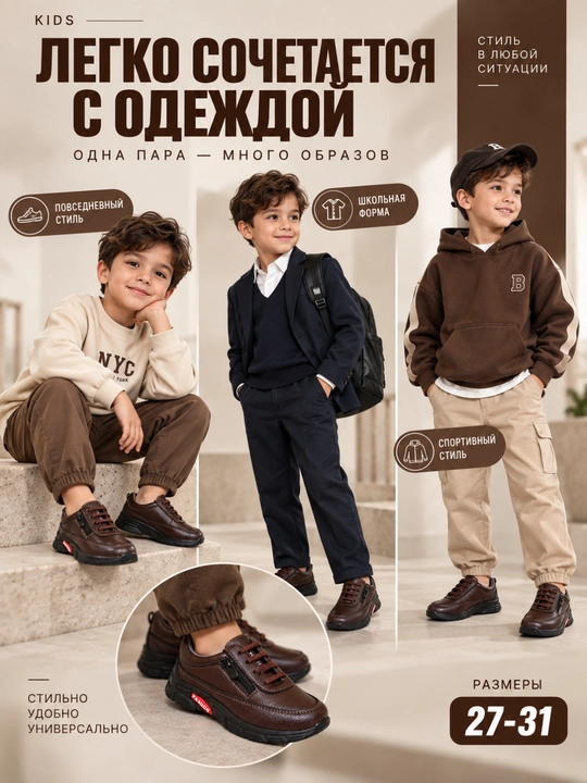 Кроссовки для мальчиков, детские кроссовки, детская обувь, от 27 до 31