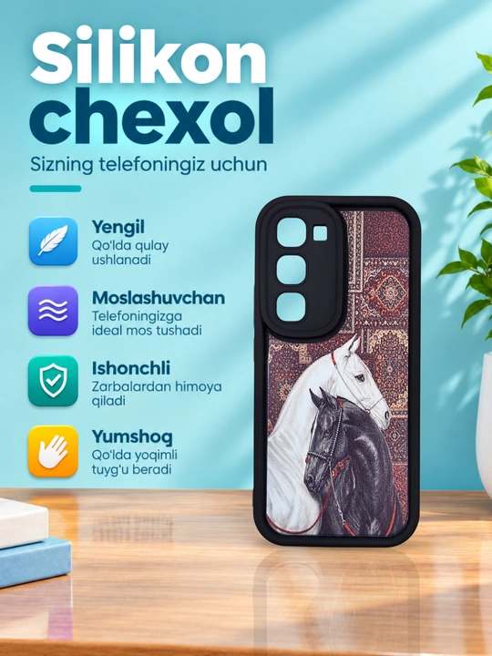 Infinix HOT 60 Pro Plus smartfoni uchun g'iloflar