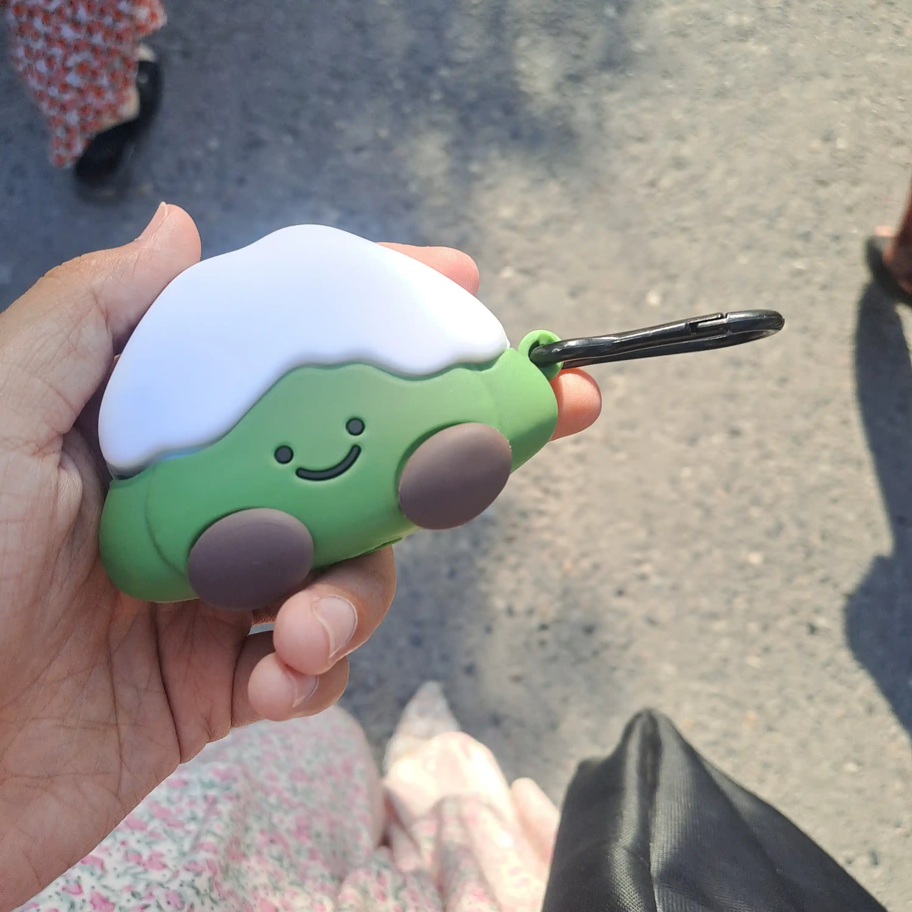 AirPods uchun silikon himoya g‘ilofi Kawaii dizaynli