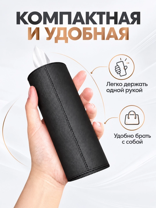 BYD avtomobil salfetka qutisi, qora eko-charmdan
