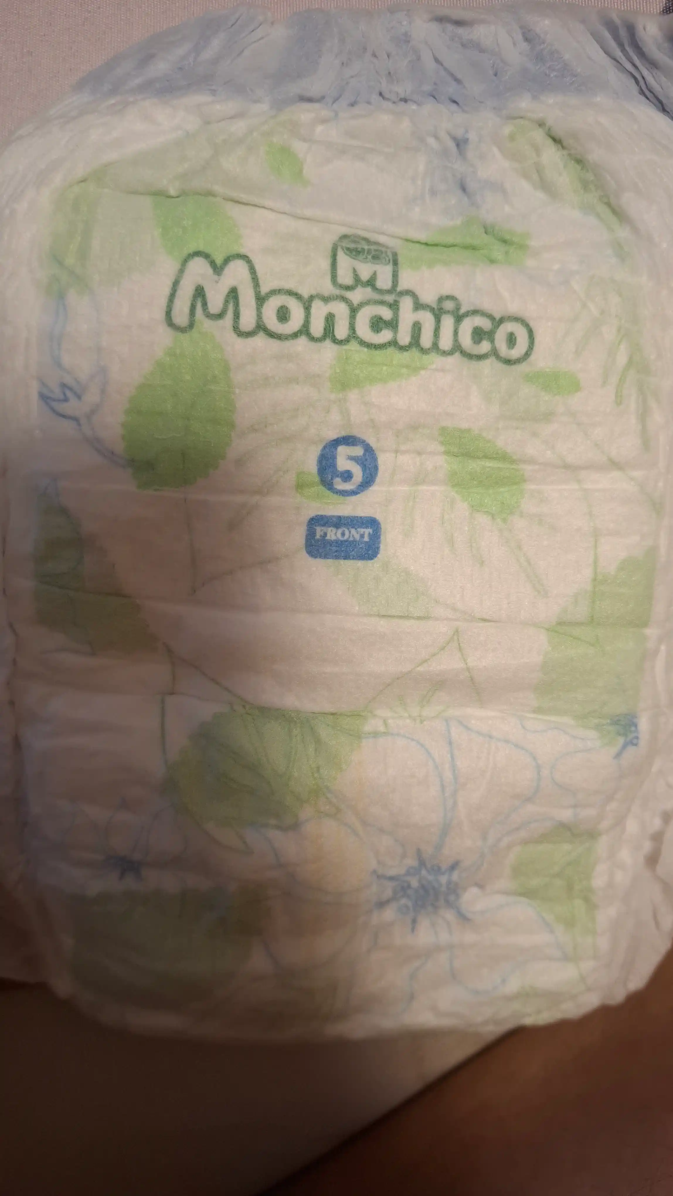 Детский подгузники-трусики Monchico, размер №5 XL, для 12-18 кг, 40 шт