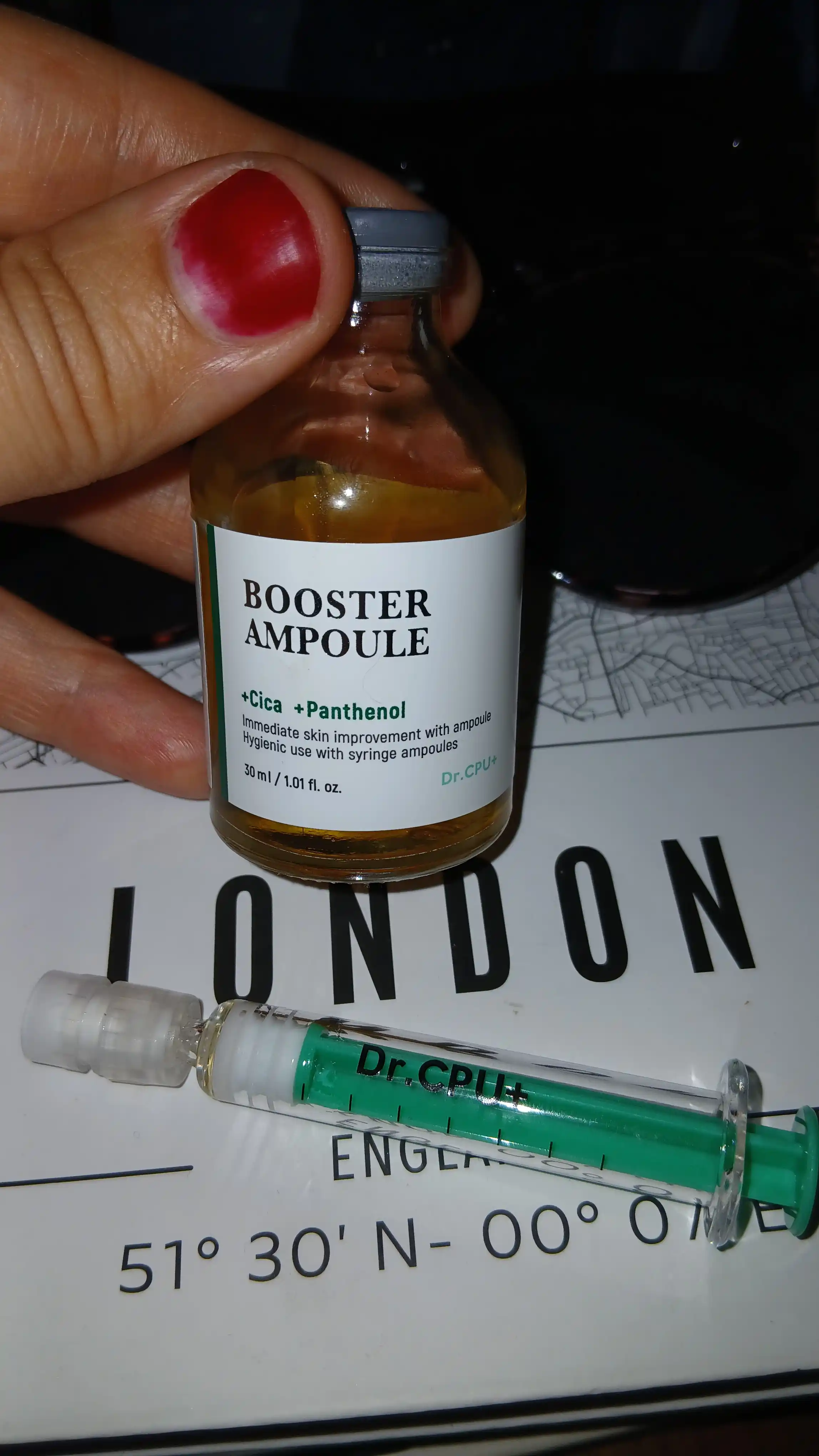 Dr. CPU Booster Ampoule – Professional teri parvarishi uyingizda