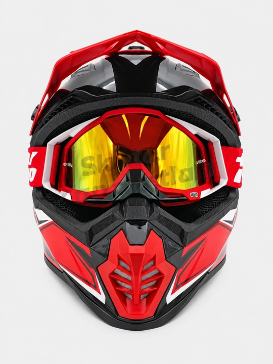 AXK moto shlem, skuter kaska va mototsikl uchun himoya moto kaska Model: 913+