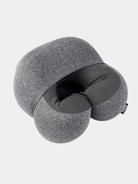 Hoco HX70 bo‘yin yostig‘i, xotira effekti, fermuarli g‘ilof, sumka, 27×26×14 sm