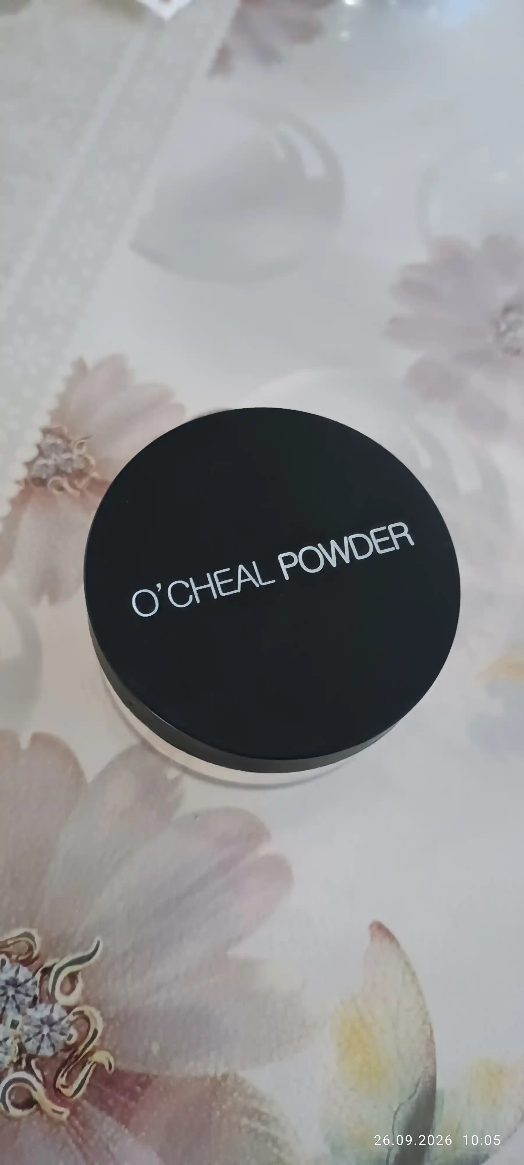 Pudra yuz uchun upa, maydalangan, yorqinlashtiruvchi, shaffof, matli OCHEAL POWDER