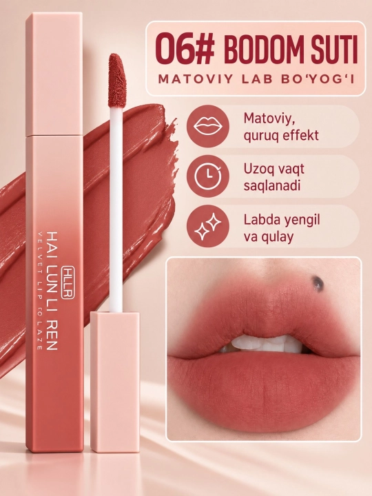 Lab bo‘yog‘i HAI LUN LI REN, Matoviy effekt - 
