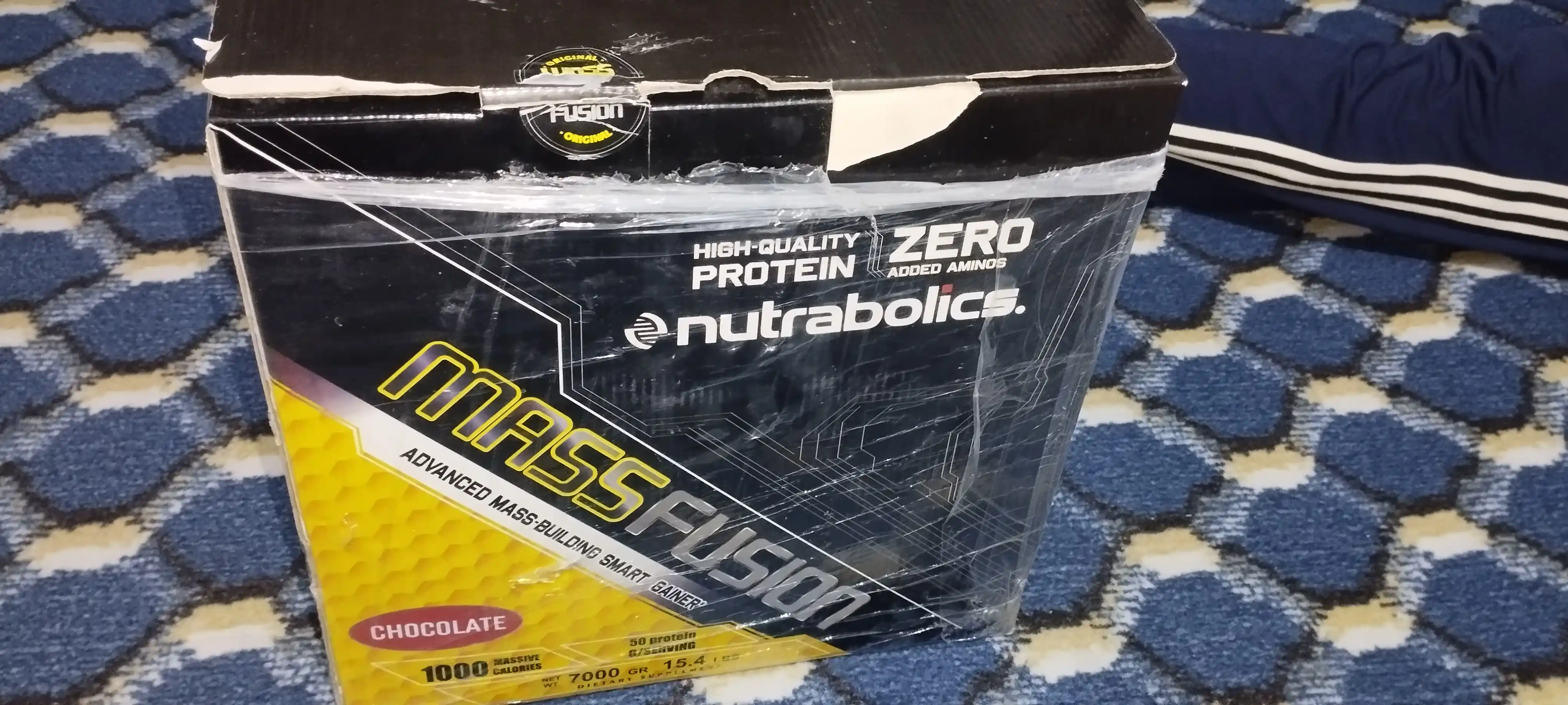 Гейнер Mass Fusion Gainer, 3 кг, для Набора Массы, высокобелковый, высококалорийный
