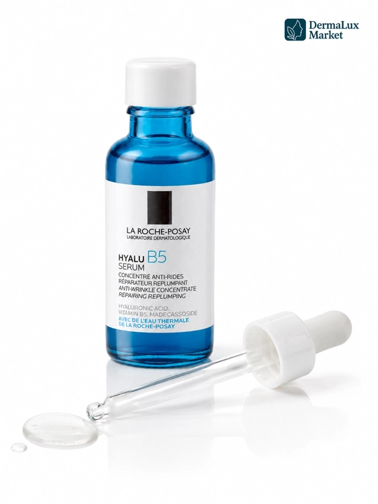 Yuz uchun namlovchi serum, Hyalu B5 gialuron kislotali yuz serumi, 30 ml