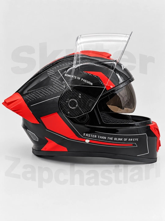 AXK moto shlem, skuter kaska va mototsikl uchun himoya moto kaska Model: 902-A