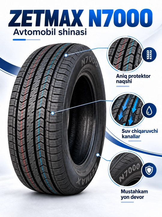 Автомобильная шина ZETMAX, всесезонная